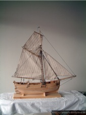 Holländische Fisch Sloop, ca 1870 - 19